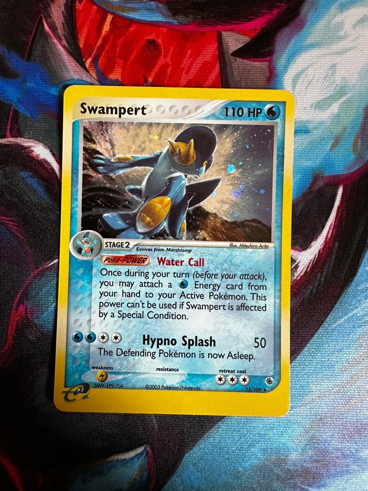 Swampert #13 - Ex Ruby & Sapphire - Excellent+, Ophalen of Verzenden, Zo goed als nieuw