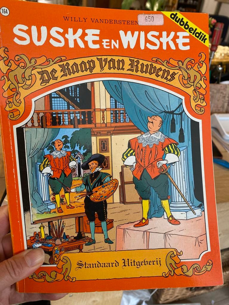 Suske en Wiske - De Raap Van Rubens (dubbeldik), Eén stripboek, Ophalen of Verzenden, Gelezen