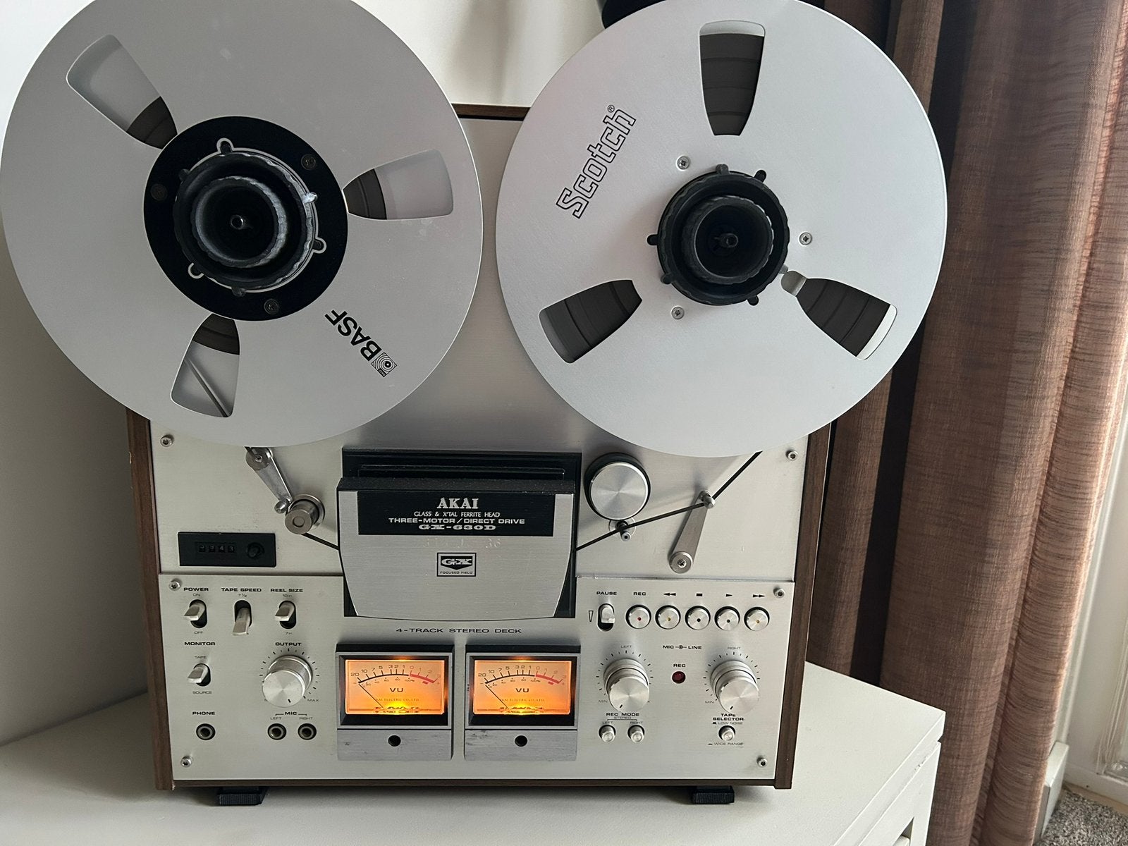 Akai GX 630 D, Audio, Tv en Foto, Bandrecorders, Ophalen, Bandrecorder