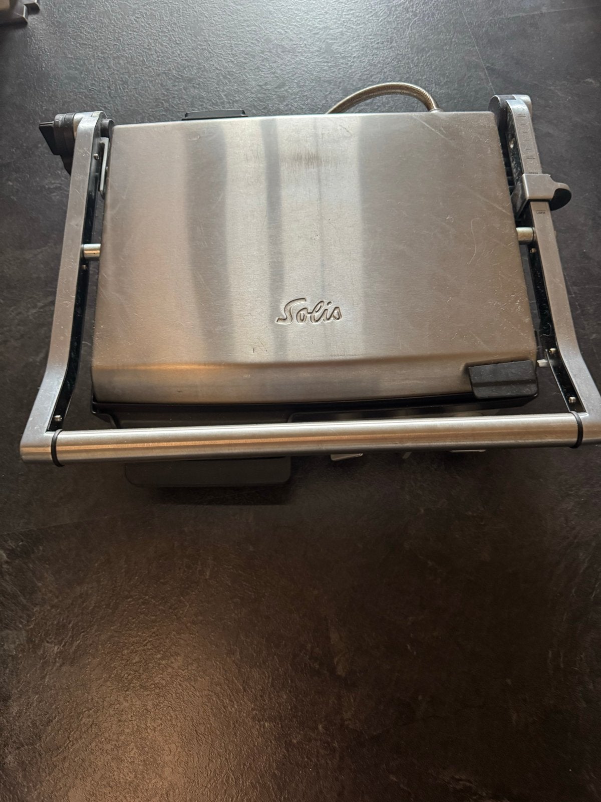 Solis Grill & Sandwich Maker - Gebruikt, Witgoed en Apparatuur, Ophalen, Gebruikt, Tafelgrill