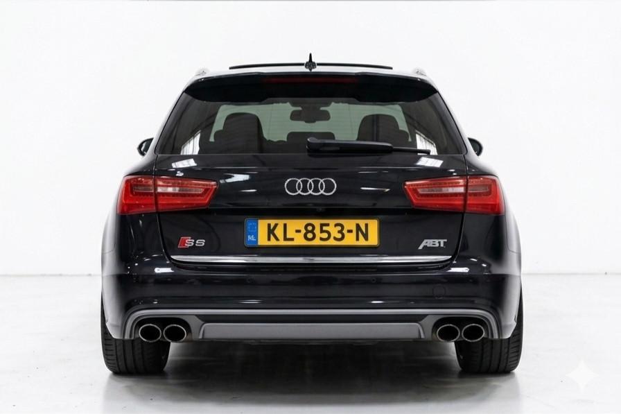 Audi S6 Avant 4.0 TFSI Pro Line+ ABT HUD 3D B&O KERAMISCH VO, Auto's, Automaat, Euro 5, Gebruikt, 8 cilinders