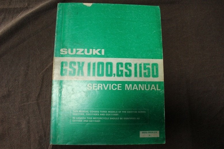 Suzuki GSX1100 GS1150 1984 motorcycle service manual, Ophalen of Verzenden, Suzuki