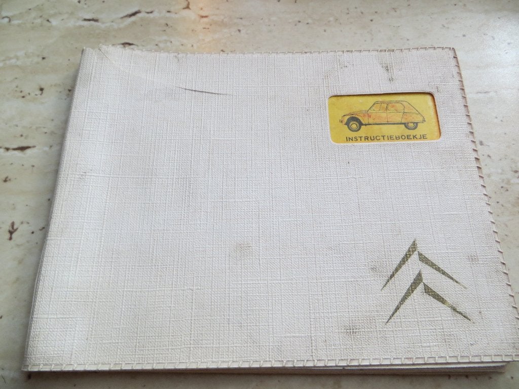 Instructieboek Citroen Dyane 435, Citroen Dyane 6 1970, 1971, Ophalen of Verzenden