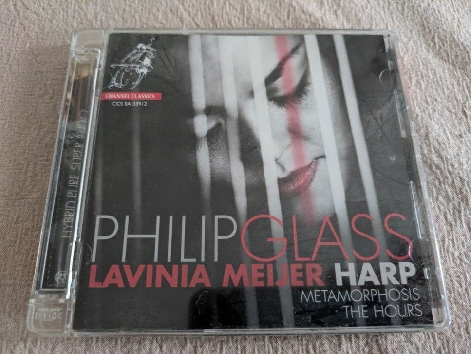 SACD Lavinia Meijer Harp - Philip Glass Metamorphosis The Ho, Ophalen of Verzenden, Zo goed als nieuw
