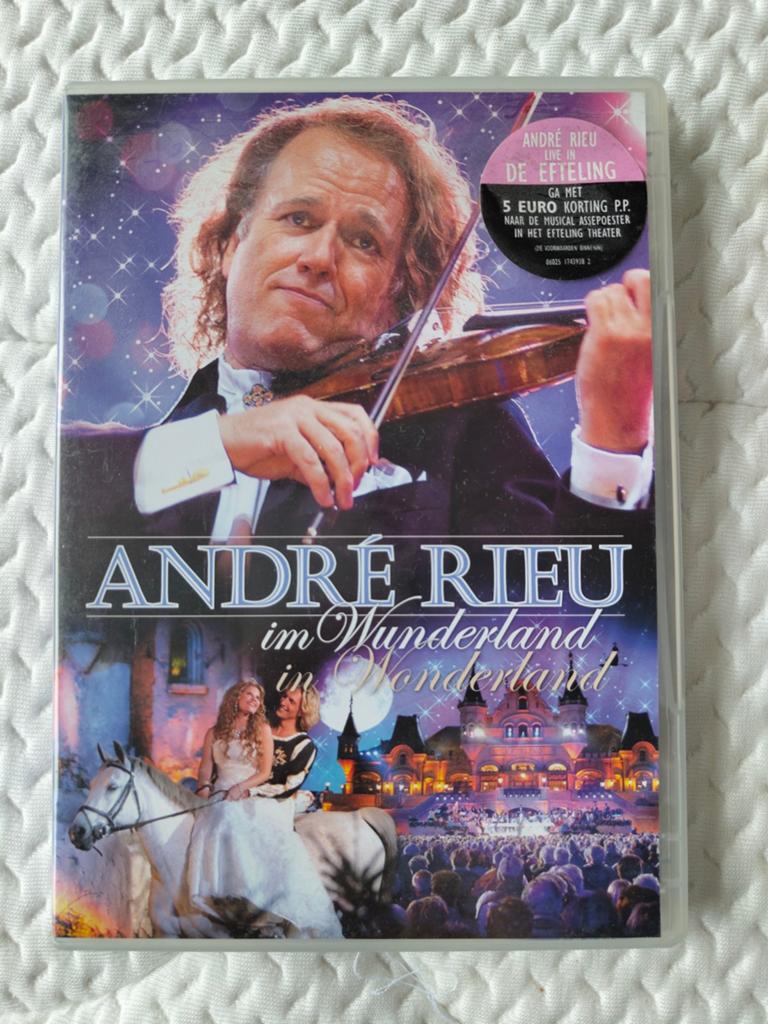 André Rieu - Im Wunderland / In Wonderland DVD, Alle leeftijden, Ophalen of Verzenden, Gebruikt, Muziek en Concerten
