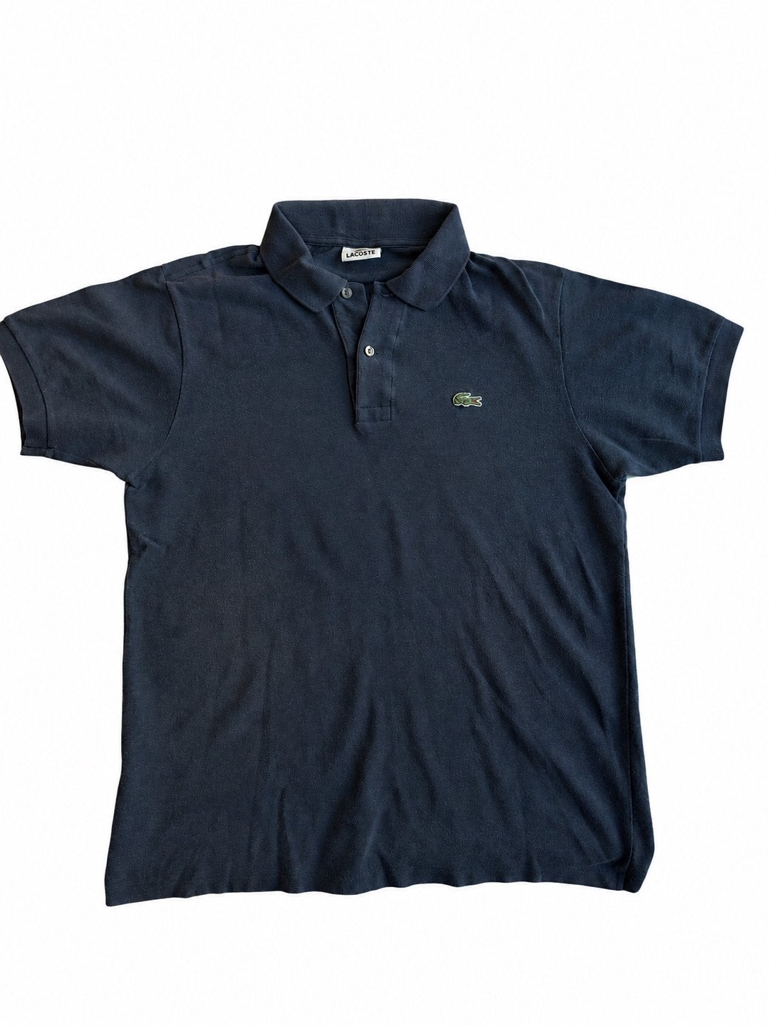 Lacoste Polo Shirt - Donkerblauw - Maat 4, Ophalen of Verzenden, Gedragen, Maat 48/50 (M), Blauw
