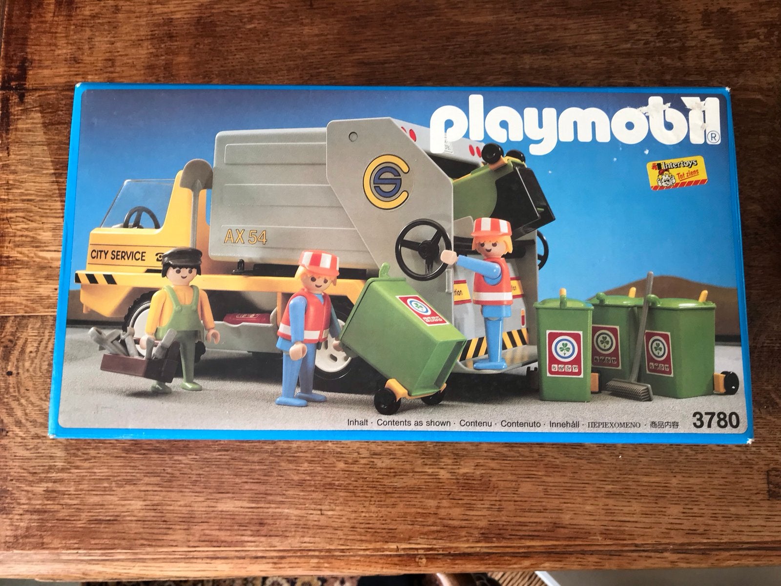 Playmobil City Service Vuilniswagen & Mammoet Vrachtwagen, Ophalen of Verzenden, Zo goed als nieuw
