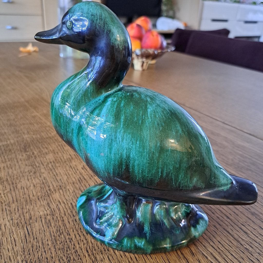 Vintage eend-beeldje van Blue Mountain Pottery (BMP), Ophalen of Verzenden, Zo goed als nieuw, Dier