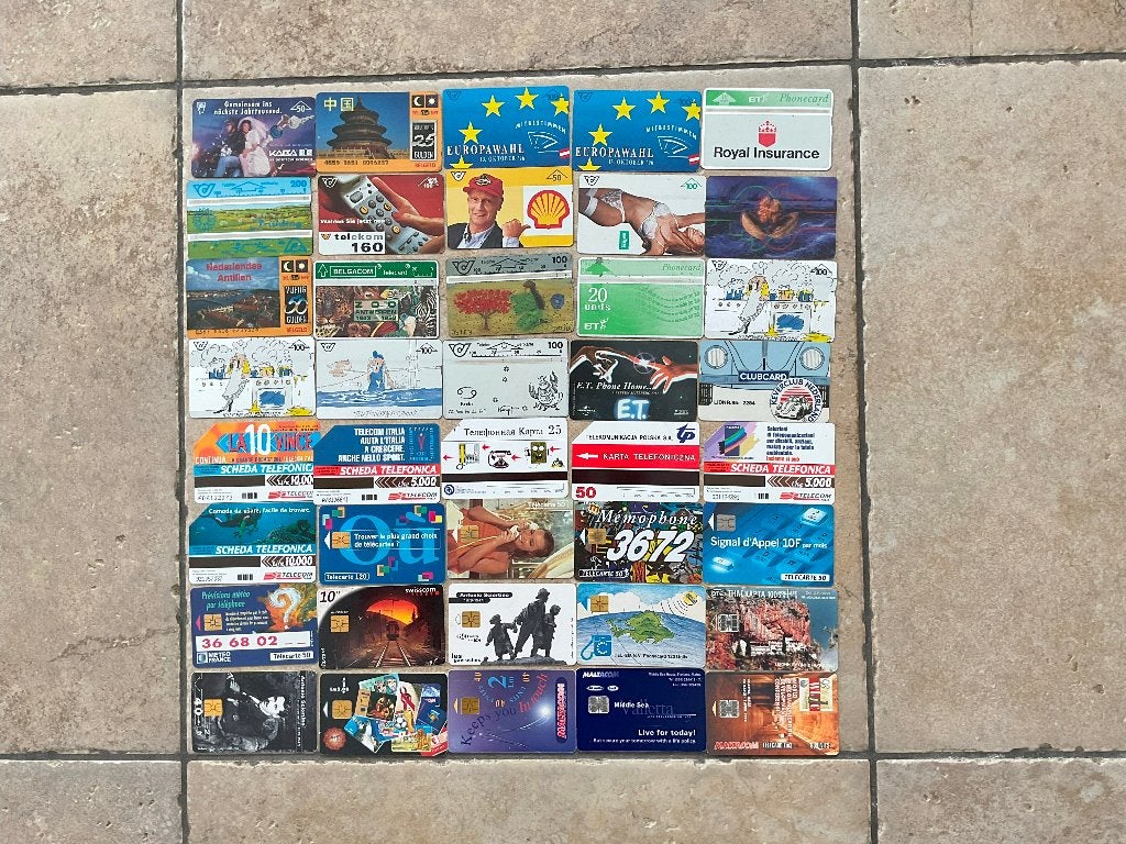 76 telefoonkaarten, Ophalen of Verzenden