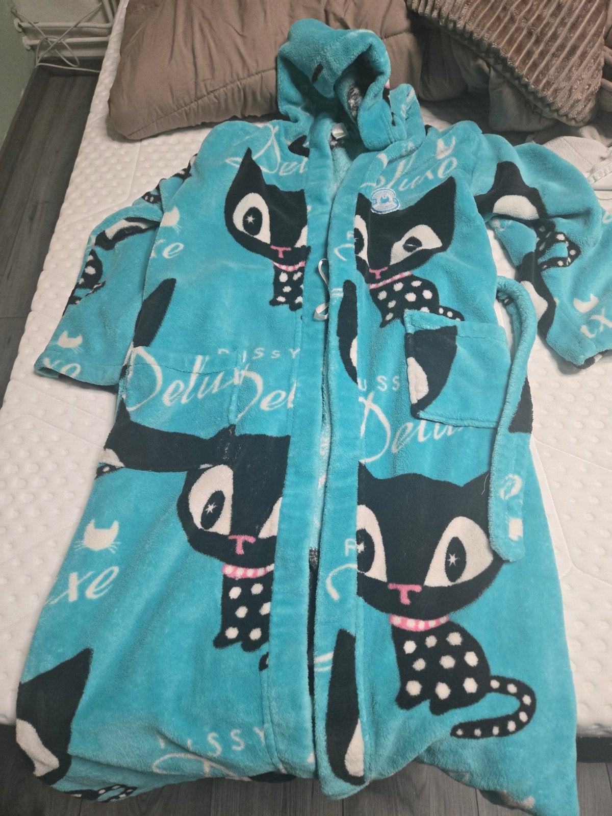 Pussy Deluxe Badjas, Maat M. Superleuk en zacht!, Kleding | Dames, Ophalen of Verzenden, Groen, Badjas