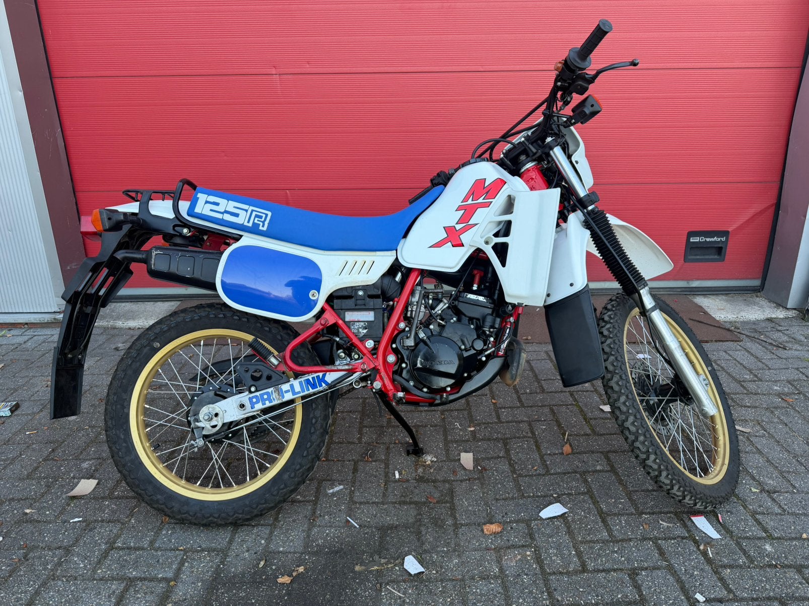 Honda MTX125 R2 met NL kenteken, Gebruikt, Particulier, Enduro, 124 cc