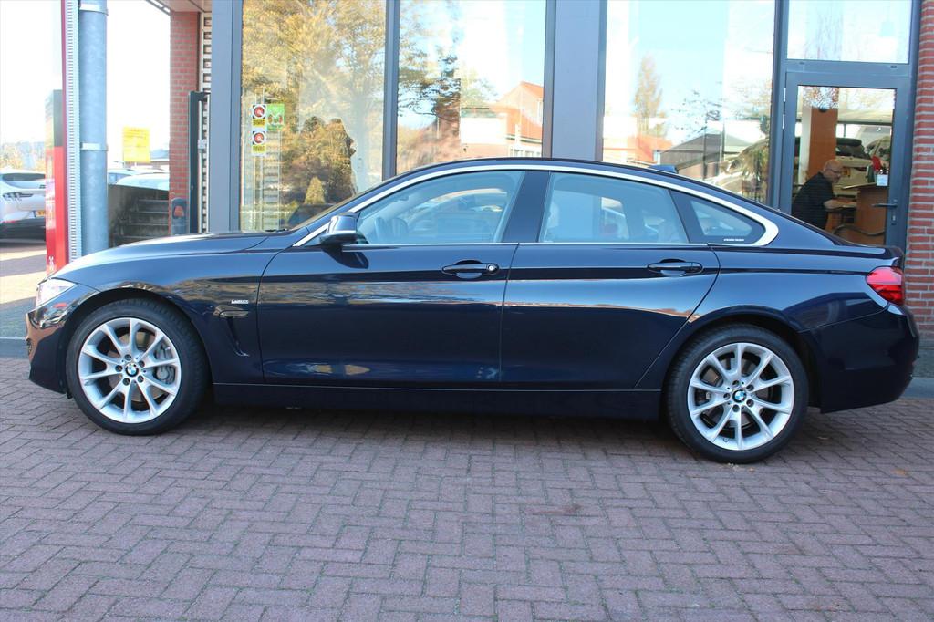 BMW 4-Serie 435i xDrive | M-Sport | 306PK | Vol-Led | Wit-Le, Parkeersensor, Euro 6, 4-Serie, Blauw