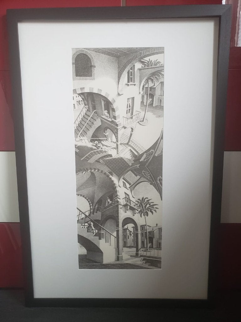 escher, Ophalen of Verzenden, 75 – 100, 50 tot 75 cm, Print