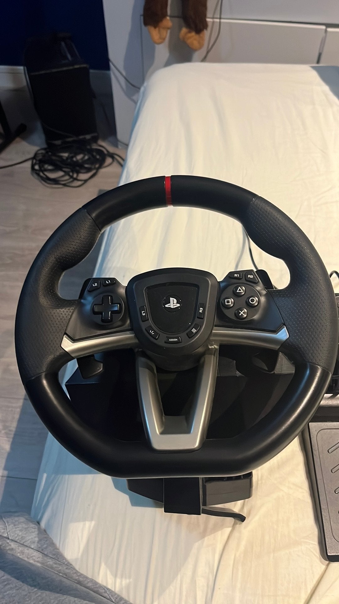 PlayStation stuur en gaspedaal, Ophalen of Verzenden, Zo goed als nieuw, PlayStation 1