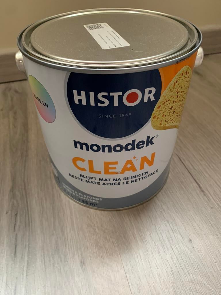 Verf | Histor | Monodek Clean | Reinigbaar | Maybe Mushroom, Ophalen, Overige kleuren, Nieuw, Verf