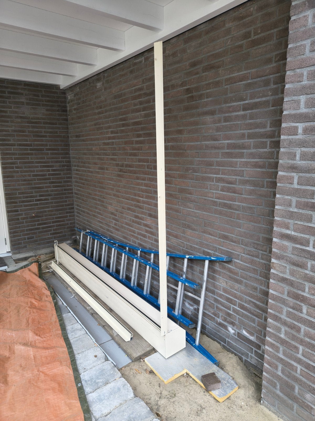 Elektrische rolluik, Doe-het-zelf en Verbouw, Rolluiken, Ophalen, Wit