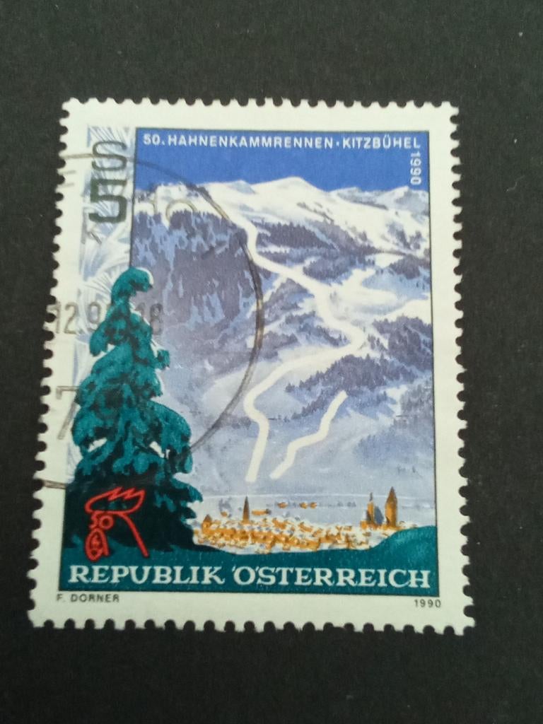 Oostenrijk 59  - Berglandschap Kitzbühel, Verzenden, Gestempeld, Dier of Natuur