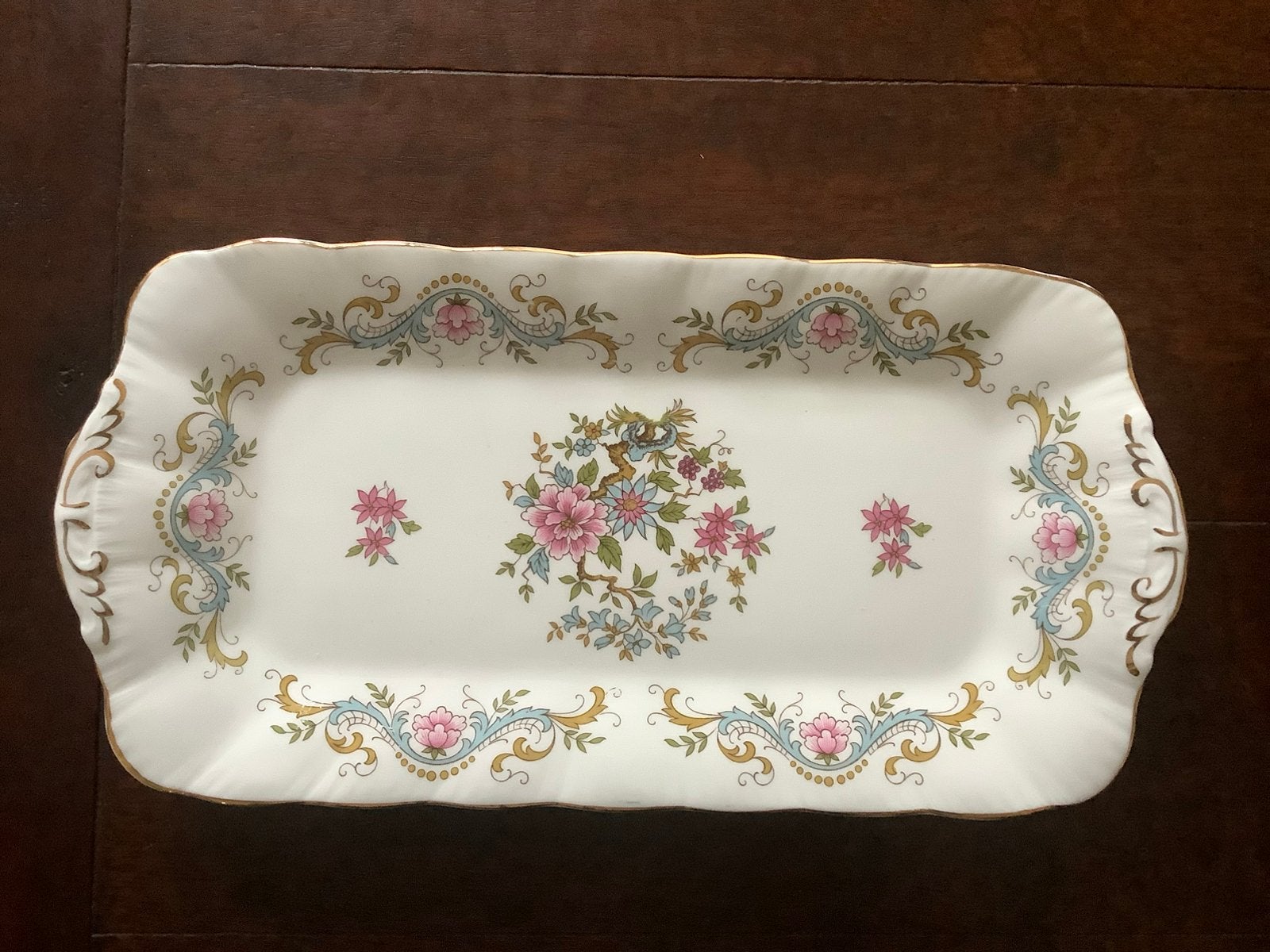 Cakeschaal van Royal Standard Fine Bone China “Mandarin”, Ophalen of Verzenden