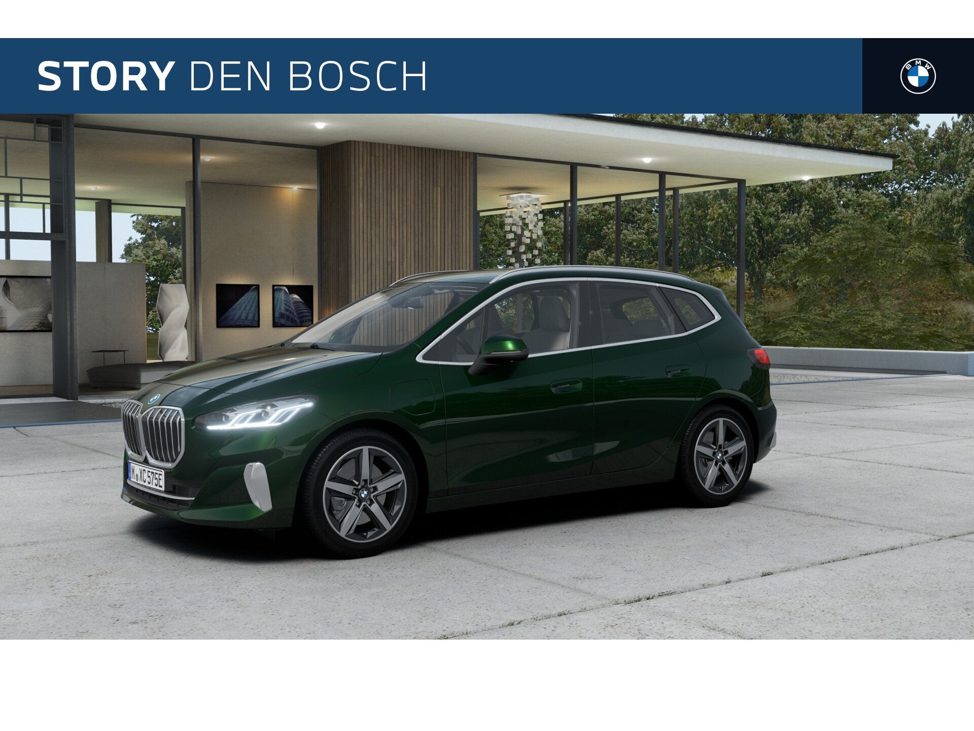 BMW 2 Serie Active Tourer 225e xDrive Automaat / Trekhaak /, Automaat, Dealer onderhouden, 1800 kg, Leder