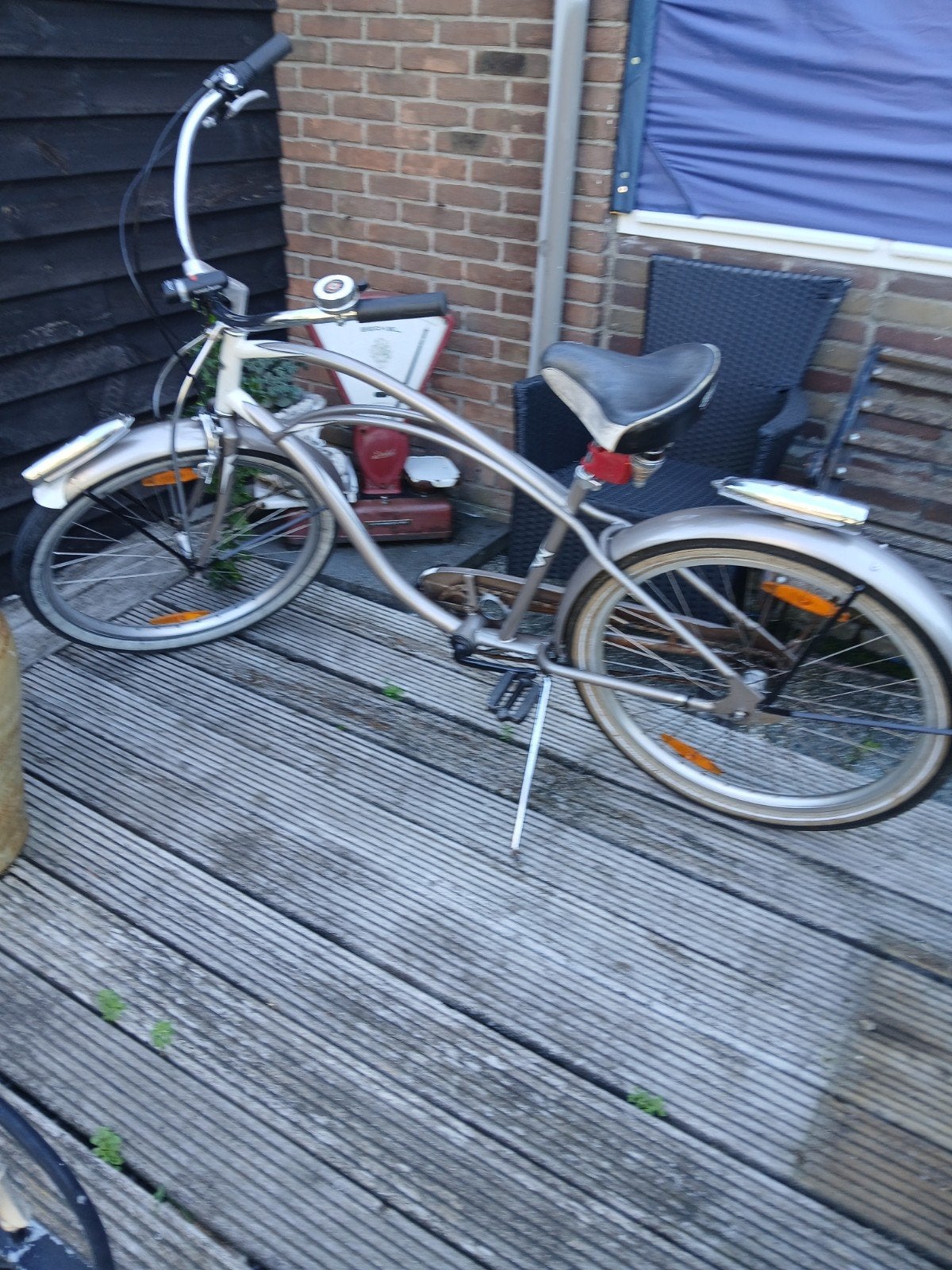 cruiser 26 inch, Fietsen en Brommers, Minder dan 47 cm, Ophalen, Gebruikt, Staal