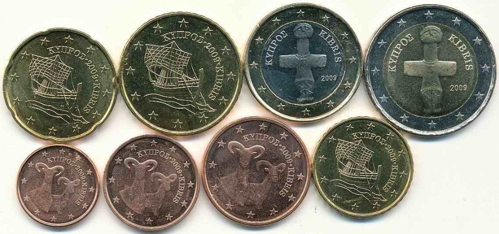 Euro Jaarsets Cyprus 2009 t/m 2024 - UNC Sets, Postzegels en Munten, Munten | Europa | Euromunten, Verzenden, Cyprus, Overige waardes