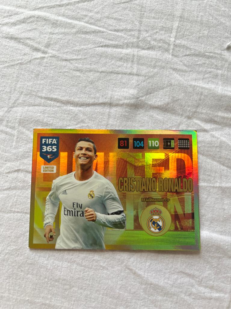 FIFA 365 Limited Edition Cristiano Ronaldo Spelerskaart, Ophalen of Verzenden, Zo goed als nieuw, Buitenlandse clubs, Spelerskaart