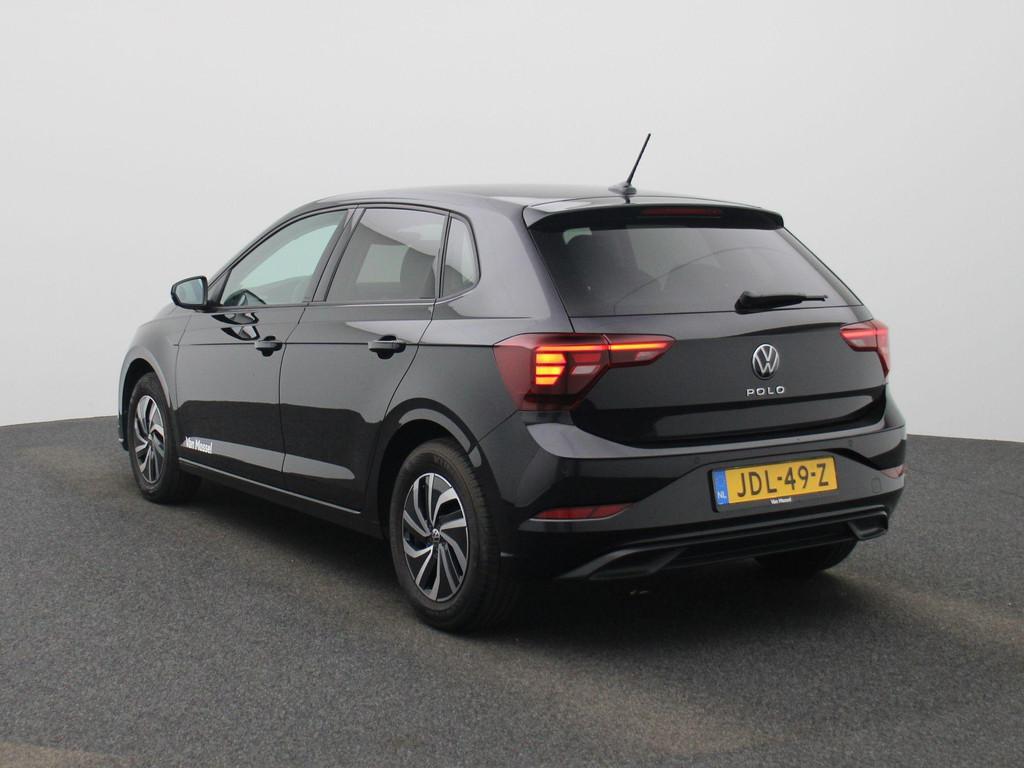 Volkswagen Polo 1.0 TSI Life Edition | Draadloze Apple Carpl, 12 maanden, Stof, 1073 kg, Zwart