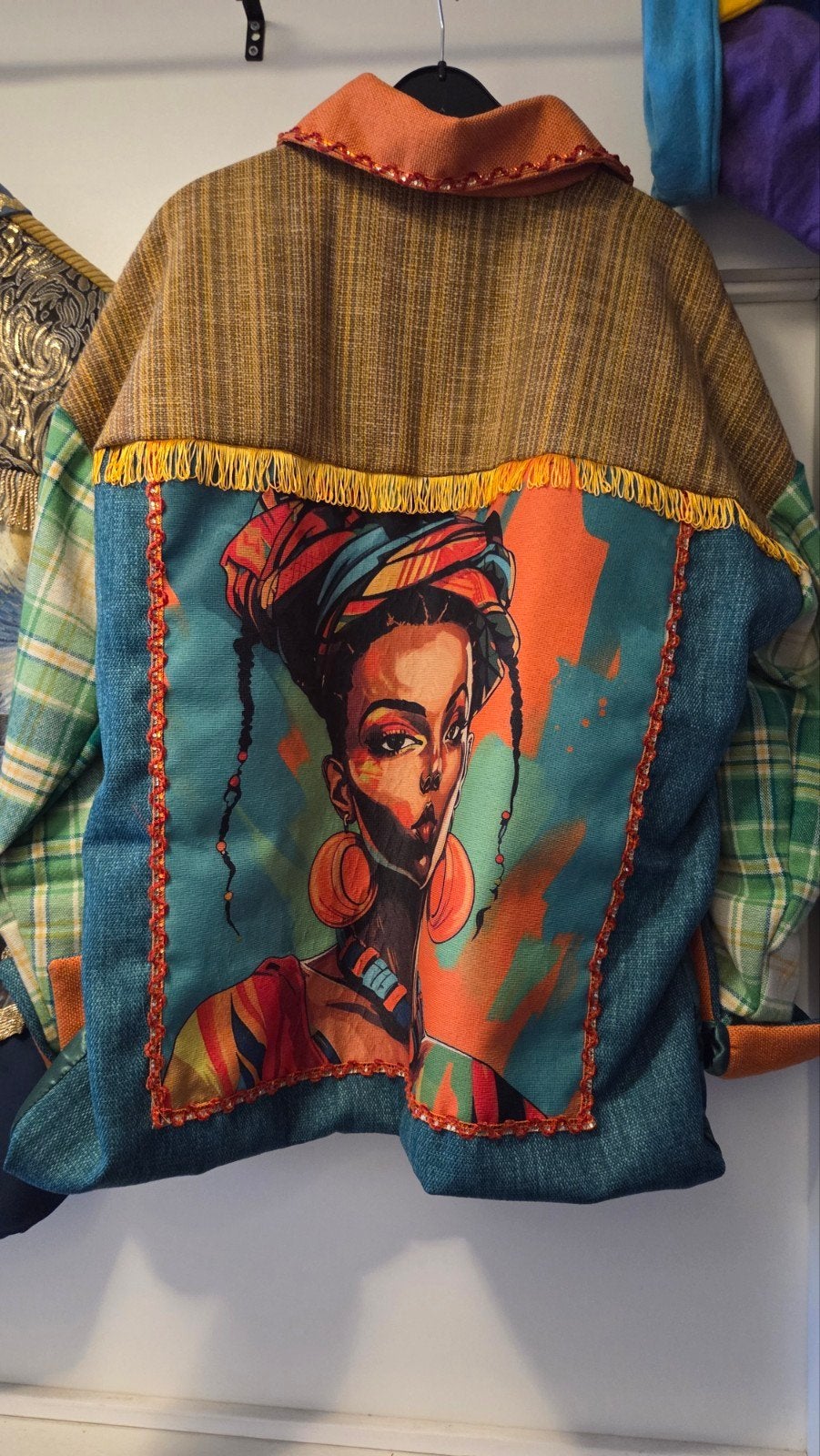 Unieke Carnavalsjas - Handgemaakt en Kleurrijk, Ophalen of Verzenden, Nieuw, Carnaval, Kleding