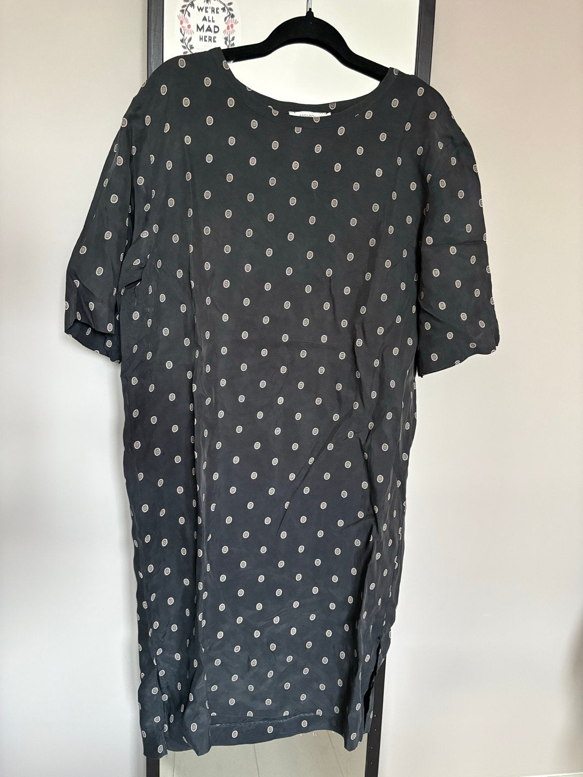 Zwarte Sissy-Boy jurk met print - Maat XL, Zwart, Maat 46/48 (XL) of groter, Ophalen of Verzenden, Zo goed als nieuw