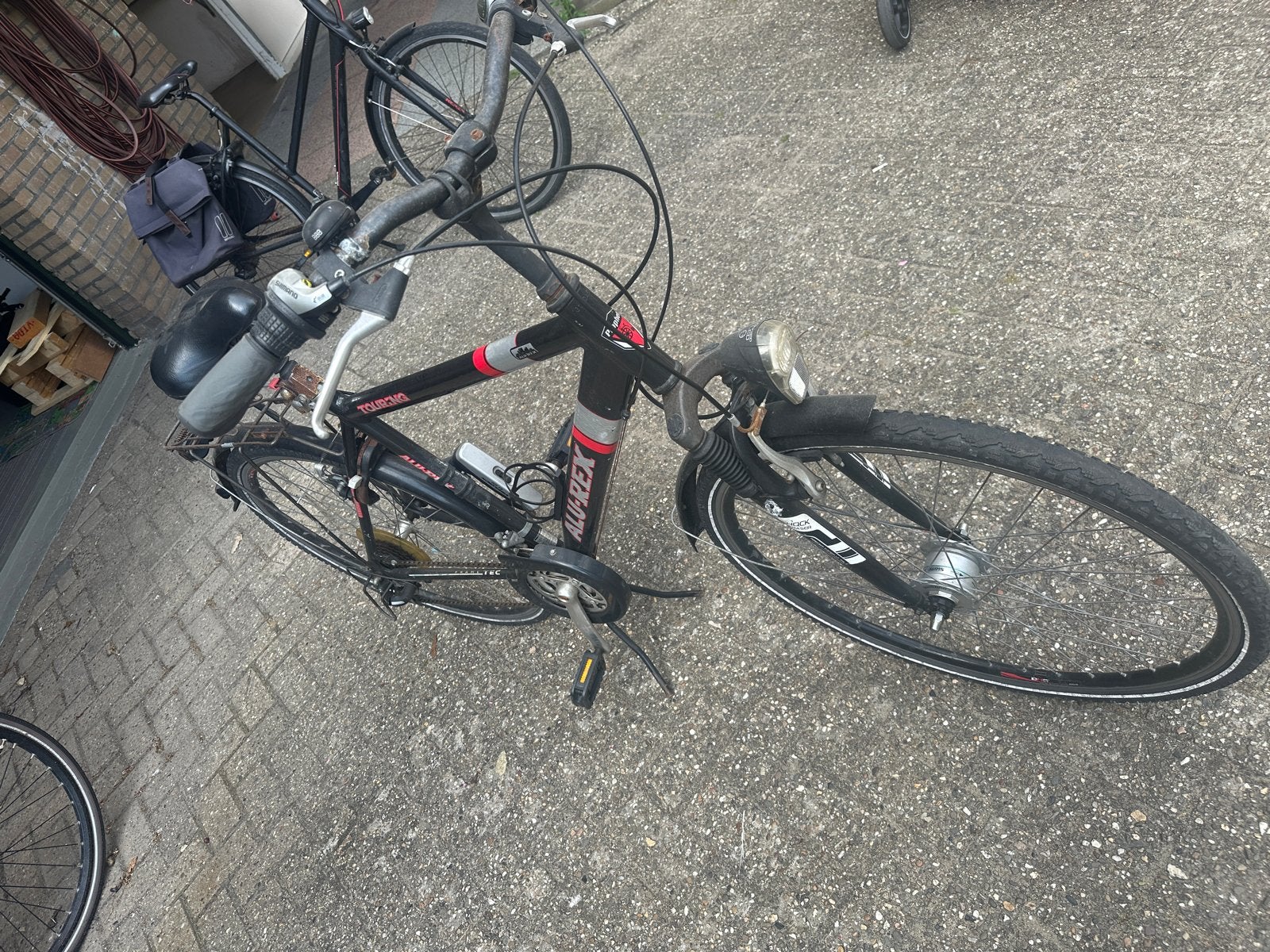 Alu-Rex Touring Fiets - redelijke Staat, Velgrem, Ophalen, Overige merken, Minder dan 10 versnellingen