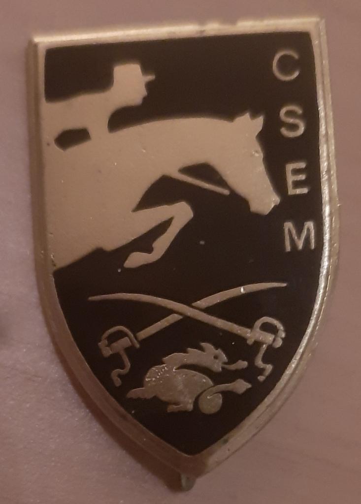 Embleem Franse Militaire Academie (KMA), Ophalen of Verzenden, Landmacht, Overige gebieden, Embleem of Badge