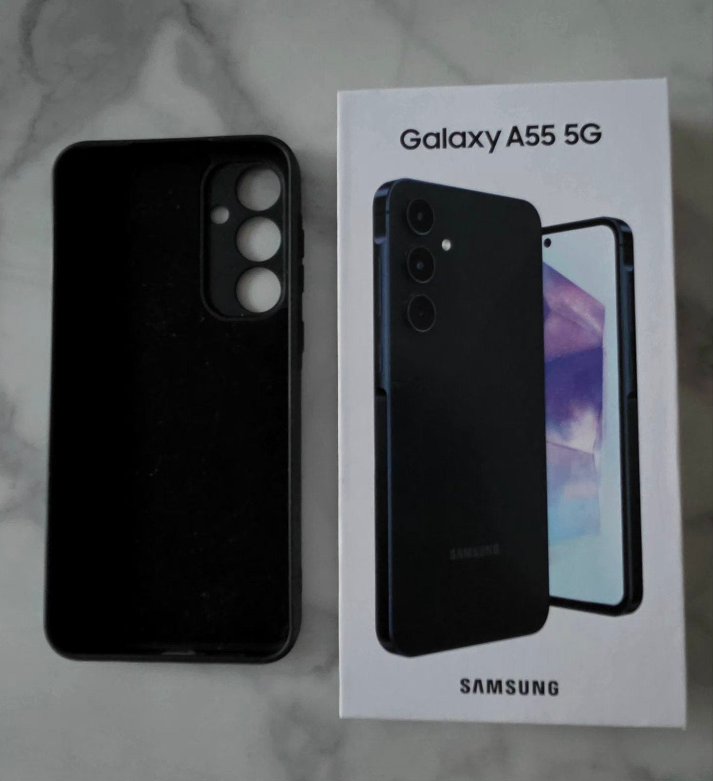 Samsung Galaxy A55 5G Navy 256GB Dual Sim ., Telecommunicatie, Mobiele telefoons | Samsung, Blauw, Touchscreen, Ophalen of Verzenden