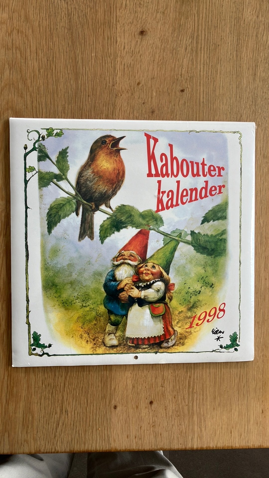 Rien Poortvliet kalender, Ophalen, Zo goed als nieuw