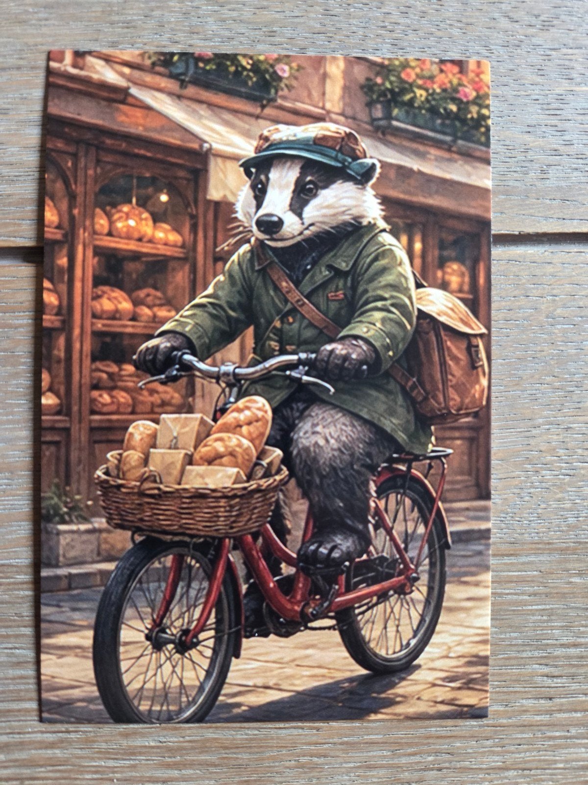 POSTBODE FIETS DAS, Ophalen
