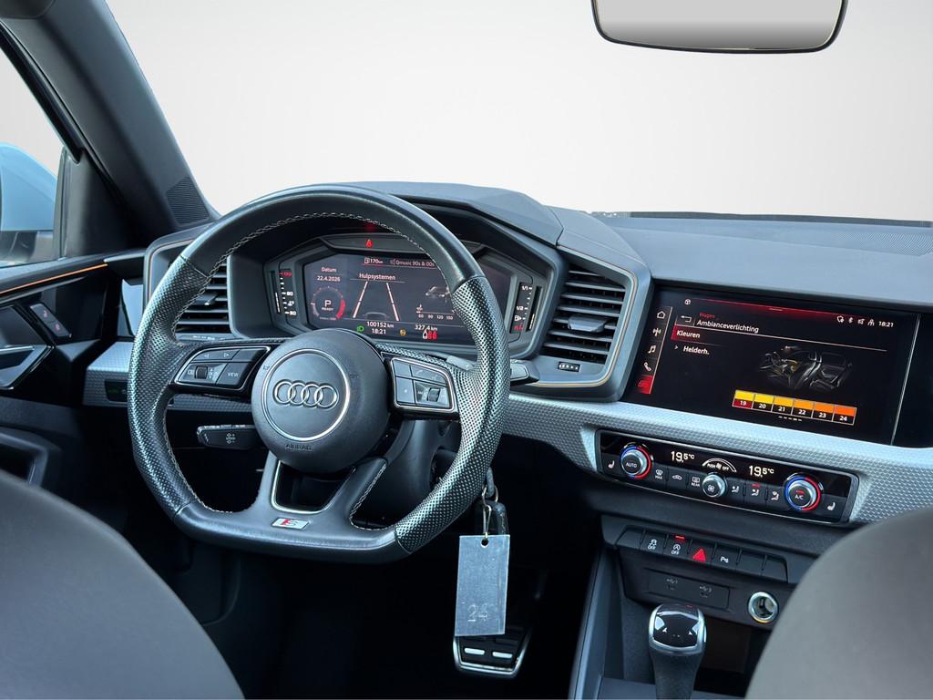 Audi A1 SPORTBACK 35 TFSI Pro Line Virtual|Lane-assist|Adapt, Euro 6, 4 cilinders, 150 pk, Leder