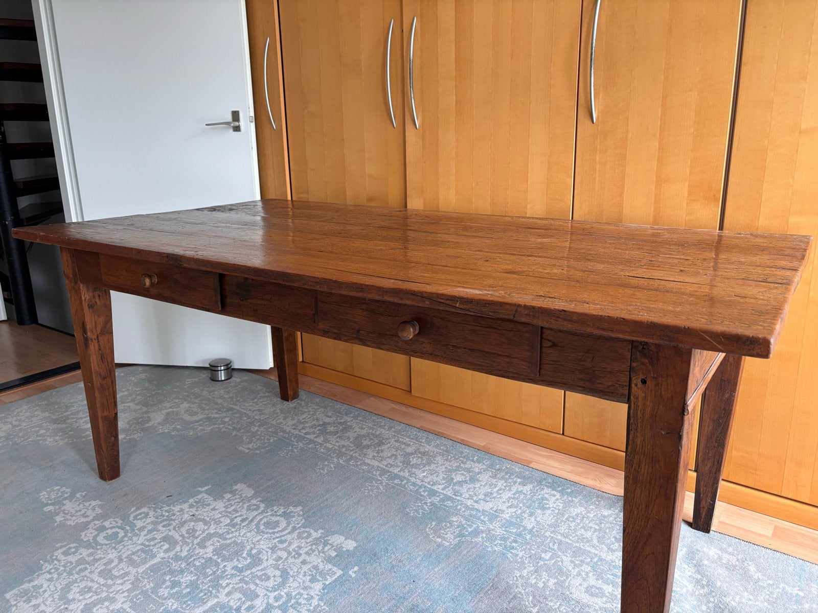 Antieke Spaans  grenen tafel 180 x 90, Antiek en Kunst, Antiek | Meubels | Tafels, Ophalen