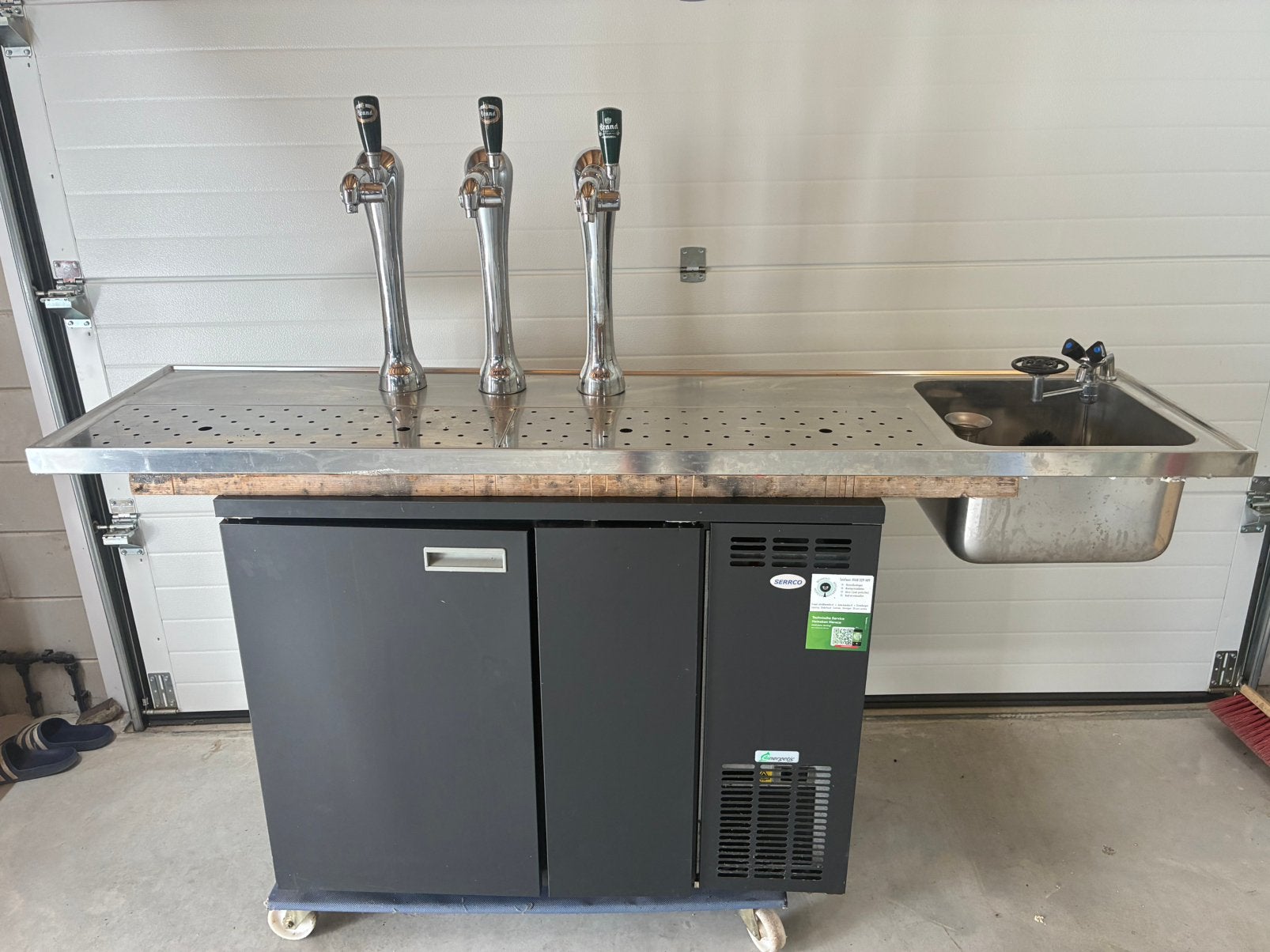 Complete biertap set thuistap mancave davidtap serrco bar, Ophalen, Overige merken