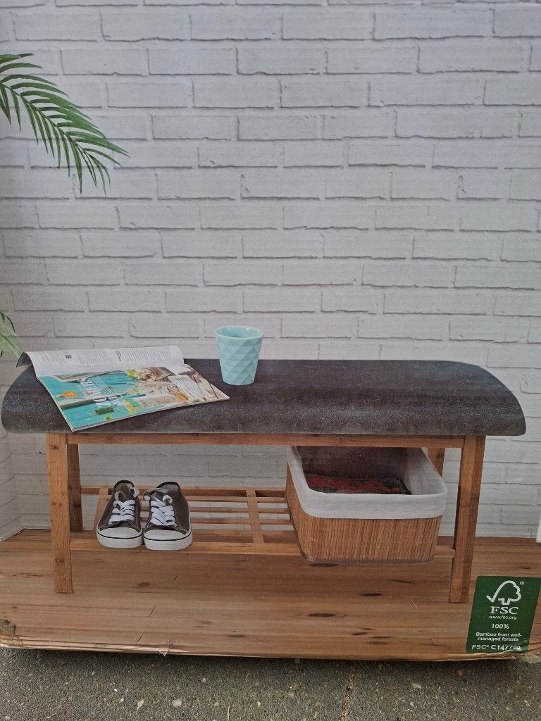 Bankje, Ophalen, Tweepersoons, 75 tot 100 cm, Zo goed als nieuw