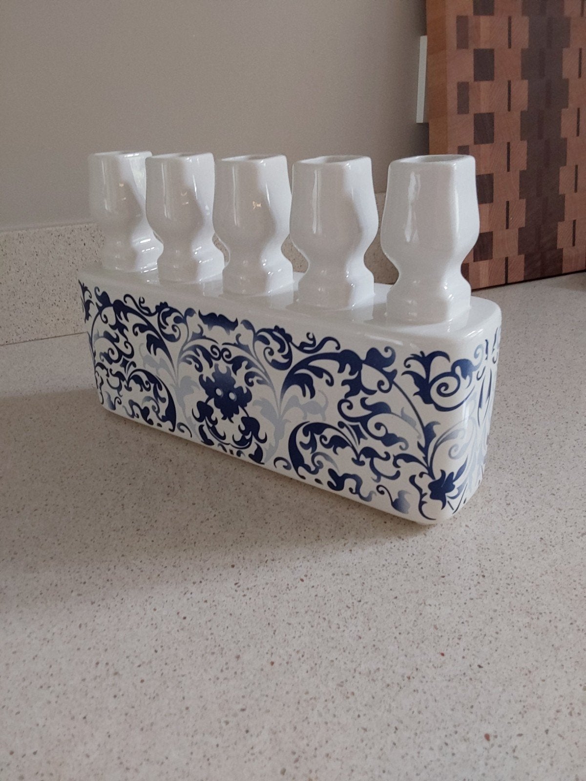 Tulpenvaas Marcel Wanders, Huis en Inrichting, Woonaccessoires | Schalen en Manden, Zo goed als nieuw, Rechthoekig, Ophalen of Verzenden