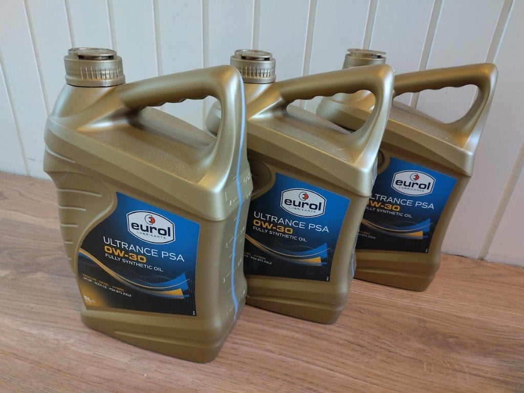 Eurol Ultrance PSA 0W-30 Vol Synthetisch 5L (per stuk!), Ophalen