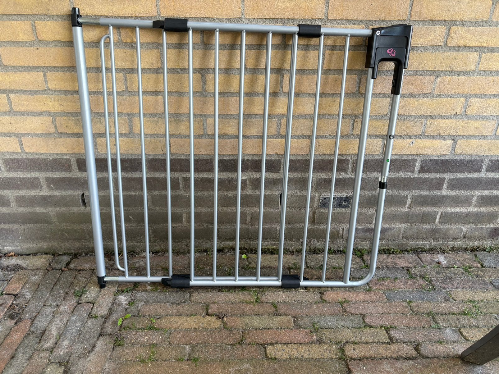 A3 Traphek verstelbaar van 75,5 tot 116cm, Kinderen en Baby's, Traphekjes, Ophalen, Zo goed als nieuw, Metaal of IJzer, 115 cm of meer