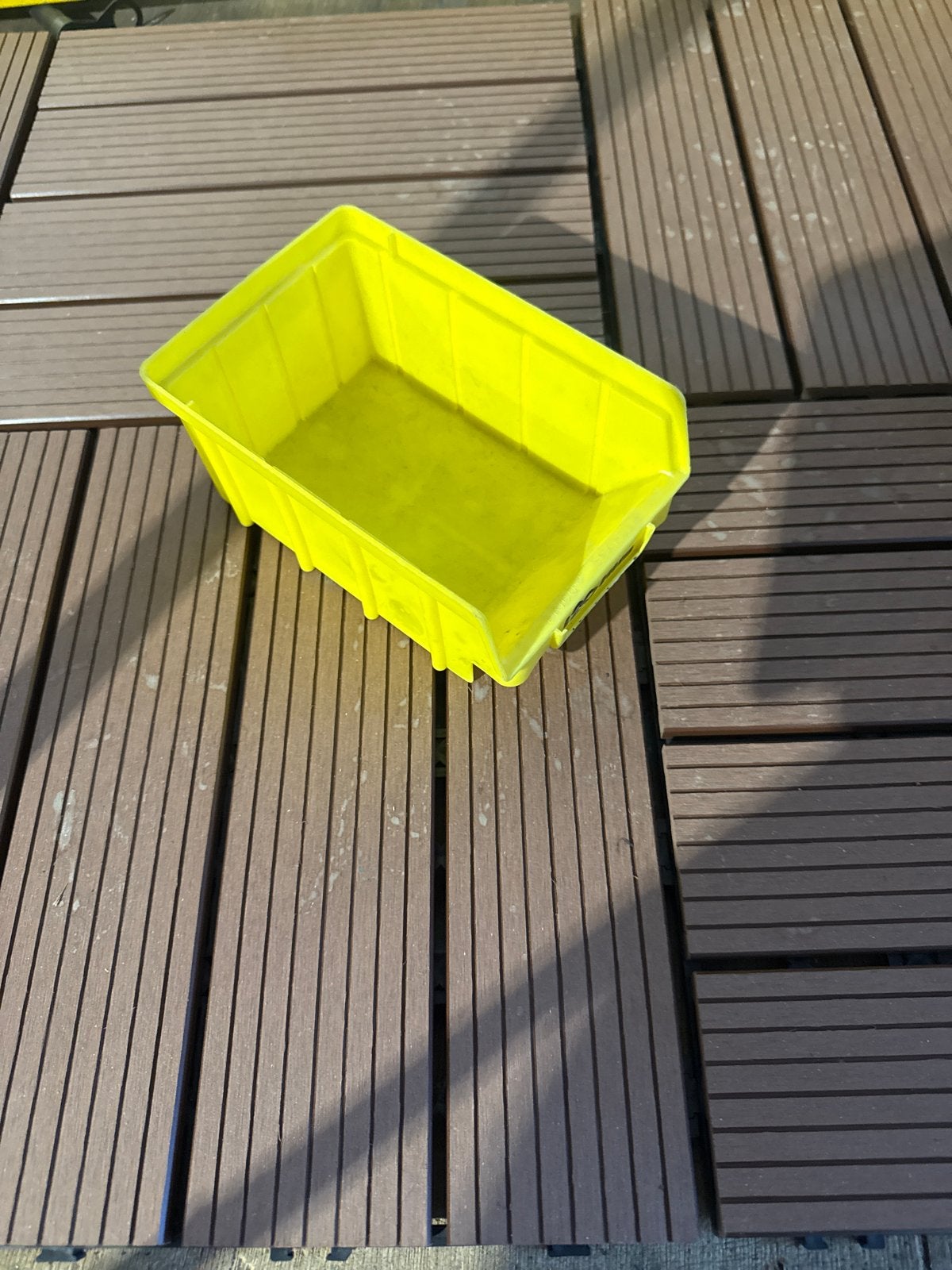 Gele magazijnbakken - 15,5x10,5x7,5 cm, Ophalen of Verzenden