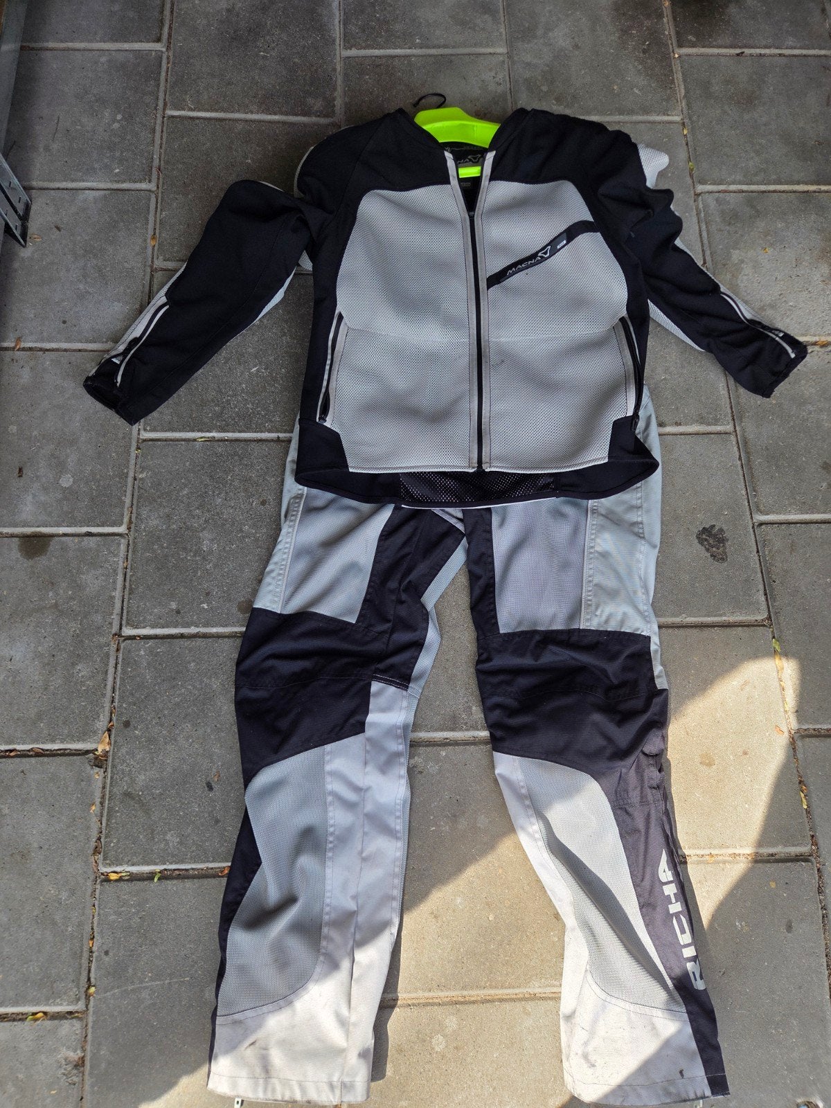 Doorwaaipak Magna/Richa met complete bescherming, Motoren, Kleding | Motorkleding, Ophalen of Verzenden, Tweedehands