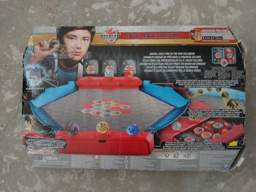 Bakugan Battle Arena Speelset - Compleet met Doos, Ophalen of Verzenden, Gebruikt, Jongen of Meisje