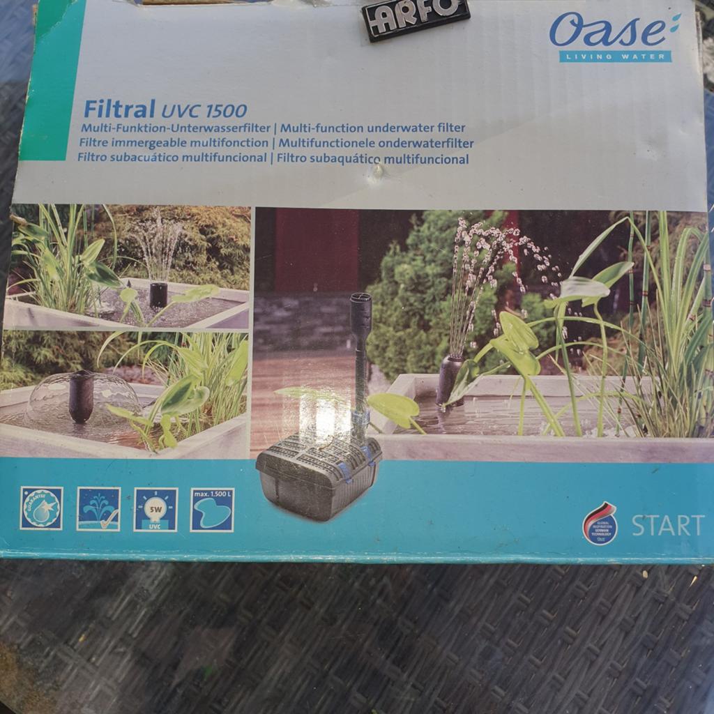 Oase Filtral UVC 1500 Vijverfilter - Nieuw in doos, Ophalen, Nieuw, Vijverfilter