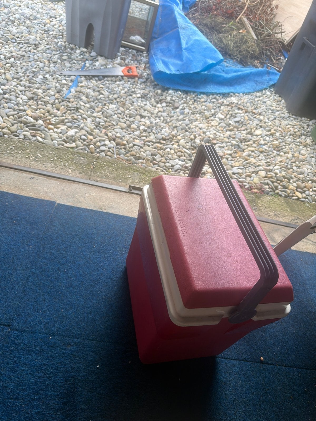 Vintage Coleman Koelbox - Rood, Ophalen of Verzenden, Gebruikt, Koelbox, Koelelement