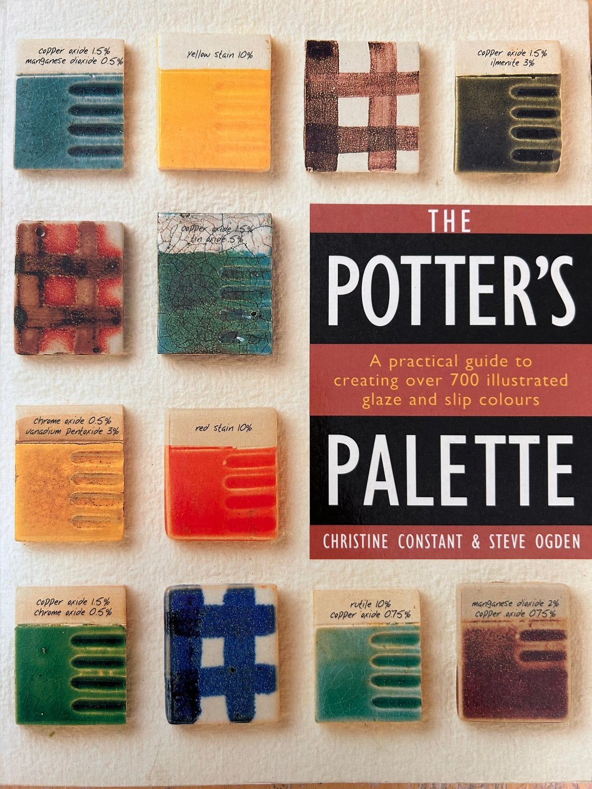 The Potter's Palette: Gids voor Glazuur- en Slibkleuren, Ophalen of Verzenden, Zo goed als nieuw, Overige onderwerpen