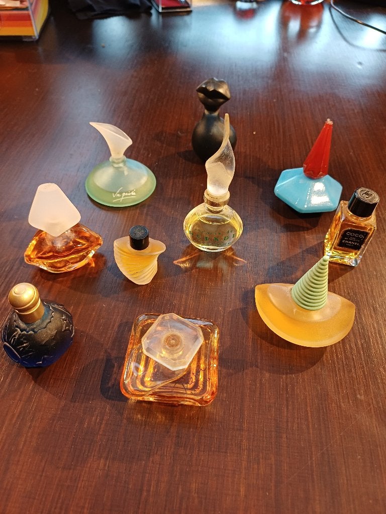 parfumflesjes, Ophalen of Verzenden, Zo goed als nieuw, Miniatuur, Gevuld