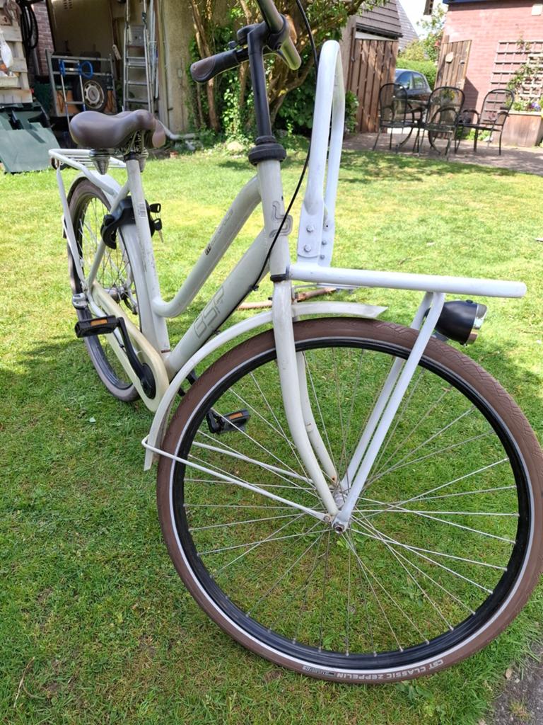 BSP Damesfiets., Overige merken, Terugtraprem, Gebruikt, Versnellingen
