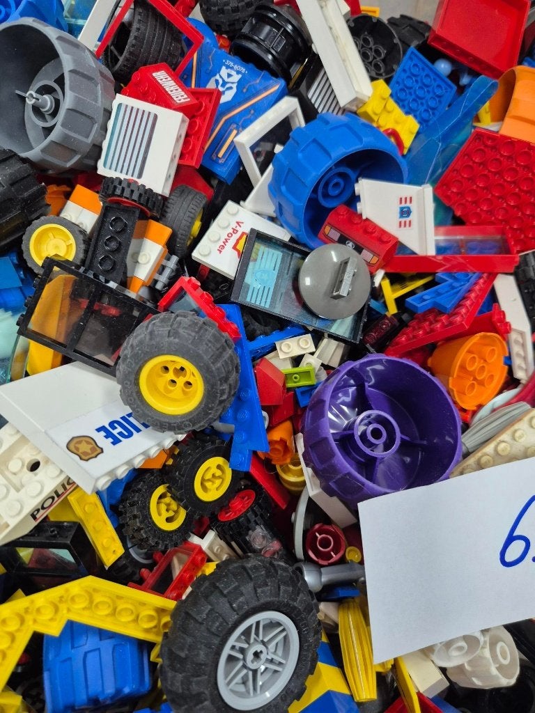 8,5 kg ongesorteerde lego, Ophalen of Verzenden, Gebruikt, Losse stenen, Lego